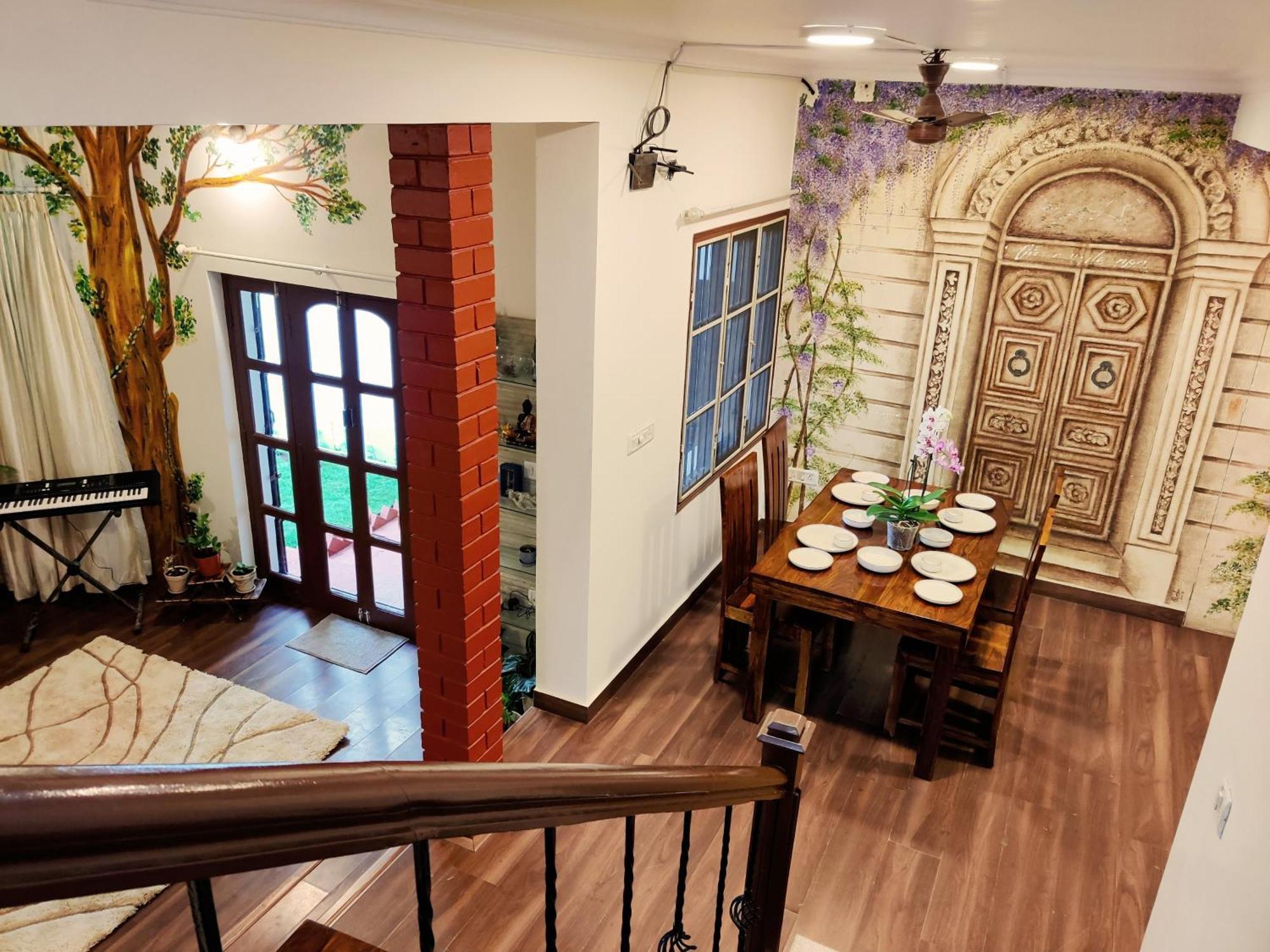 The Rustic Manor - Homestay Bangalore Eksteriør bilde